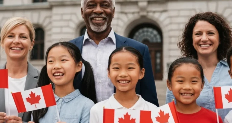 Canadian citizenship for child born abroad