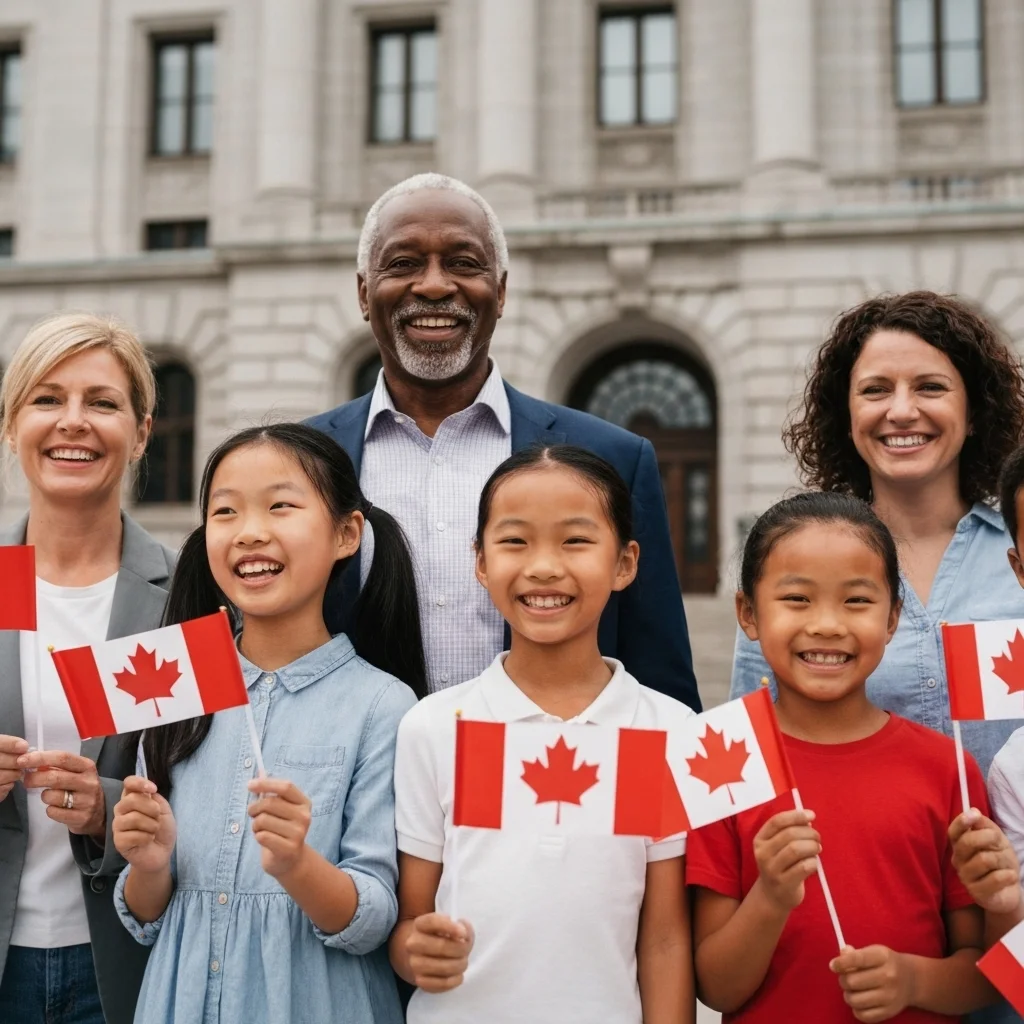 Canadian citizenship for child born abroad
